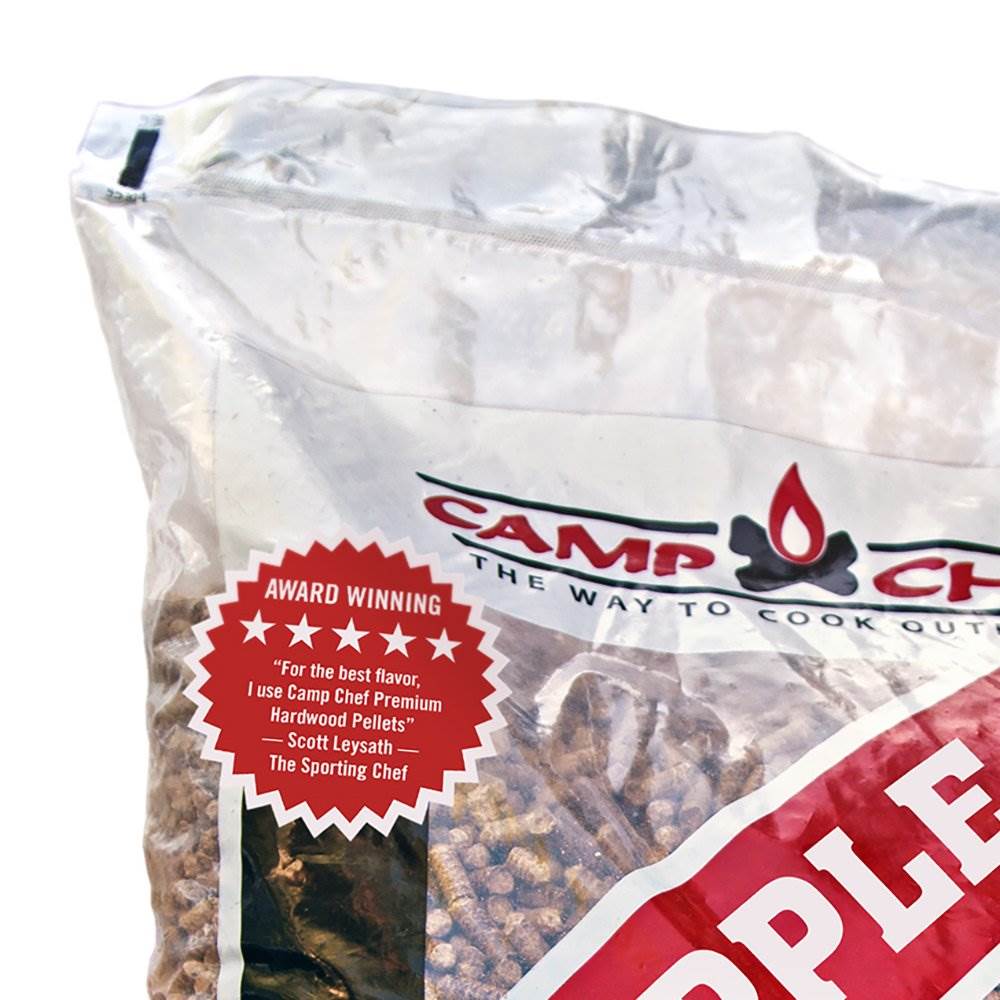 Camp Chef Smoker Grill Premium Orchard Apple Hardwood Pellets, 20 lbs (2 Pack)
