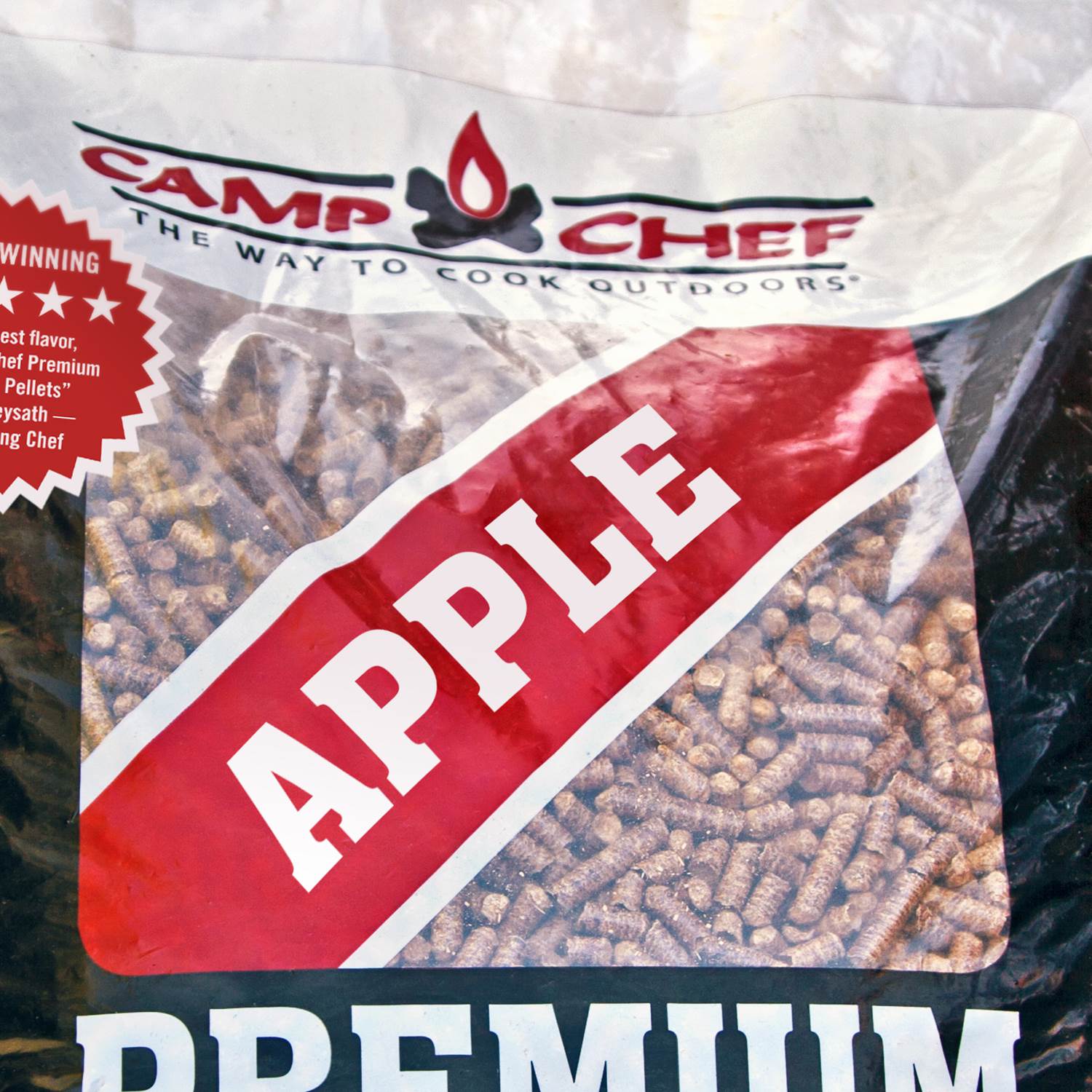 Camp Chef Smoker Grill Premium Orchard Apple Hardwood Pellets, 20 lbs (6 Pack)