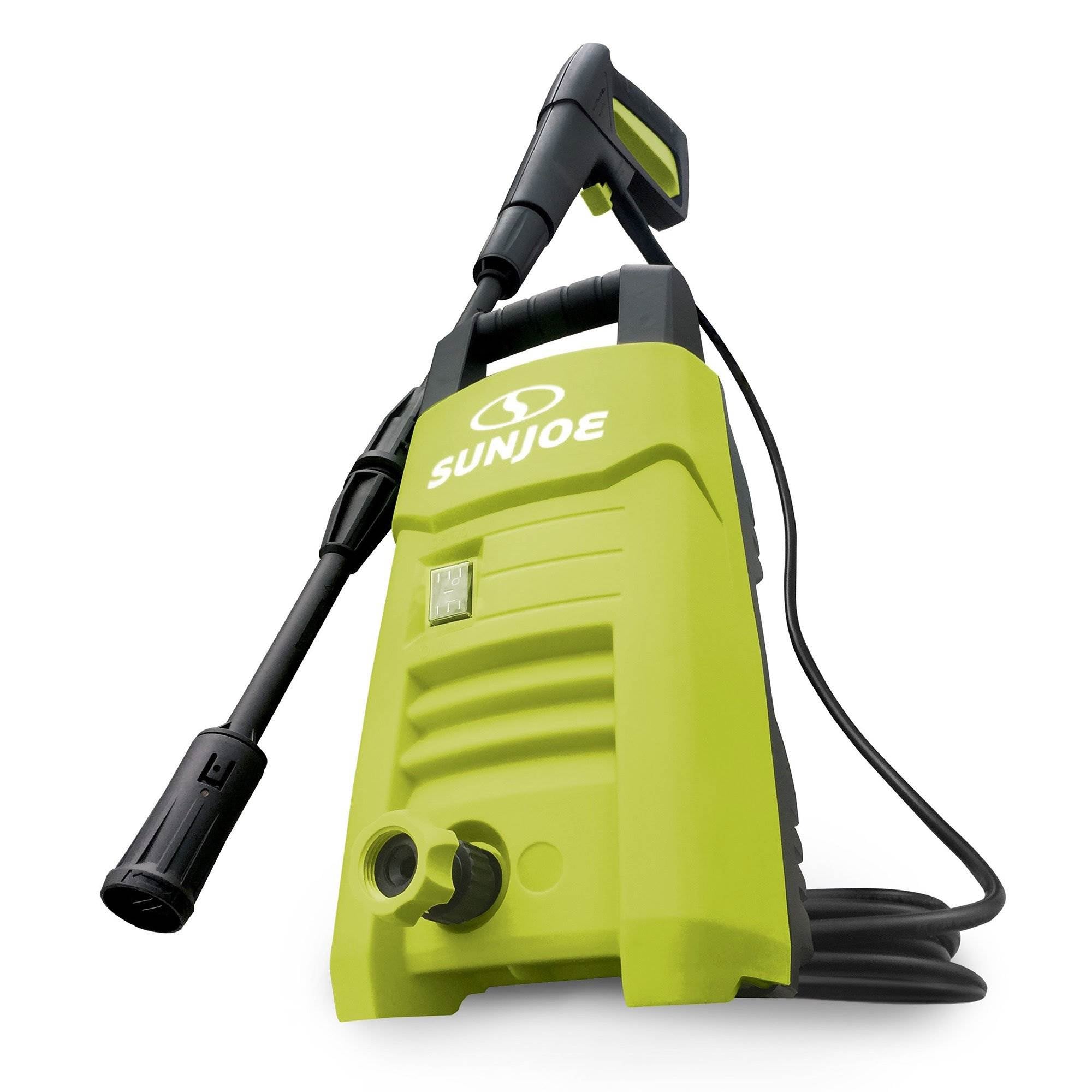 Sun Joe SPX200E 10-Amp 1350 PSI 1.45 GPM Electric Water Pressure Washer, Green