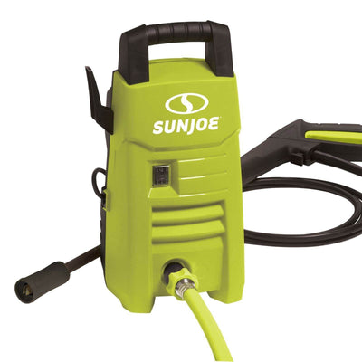 Sun Joe SPX200E 10-Amp 1350 PSI 1.45 GPM Electric Water Pressure Washer, Green