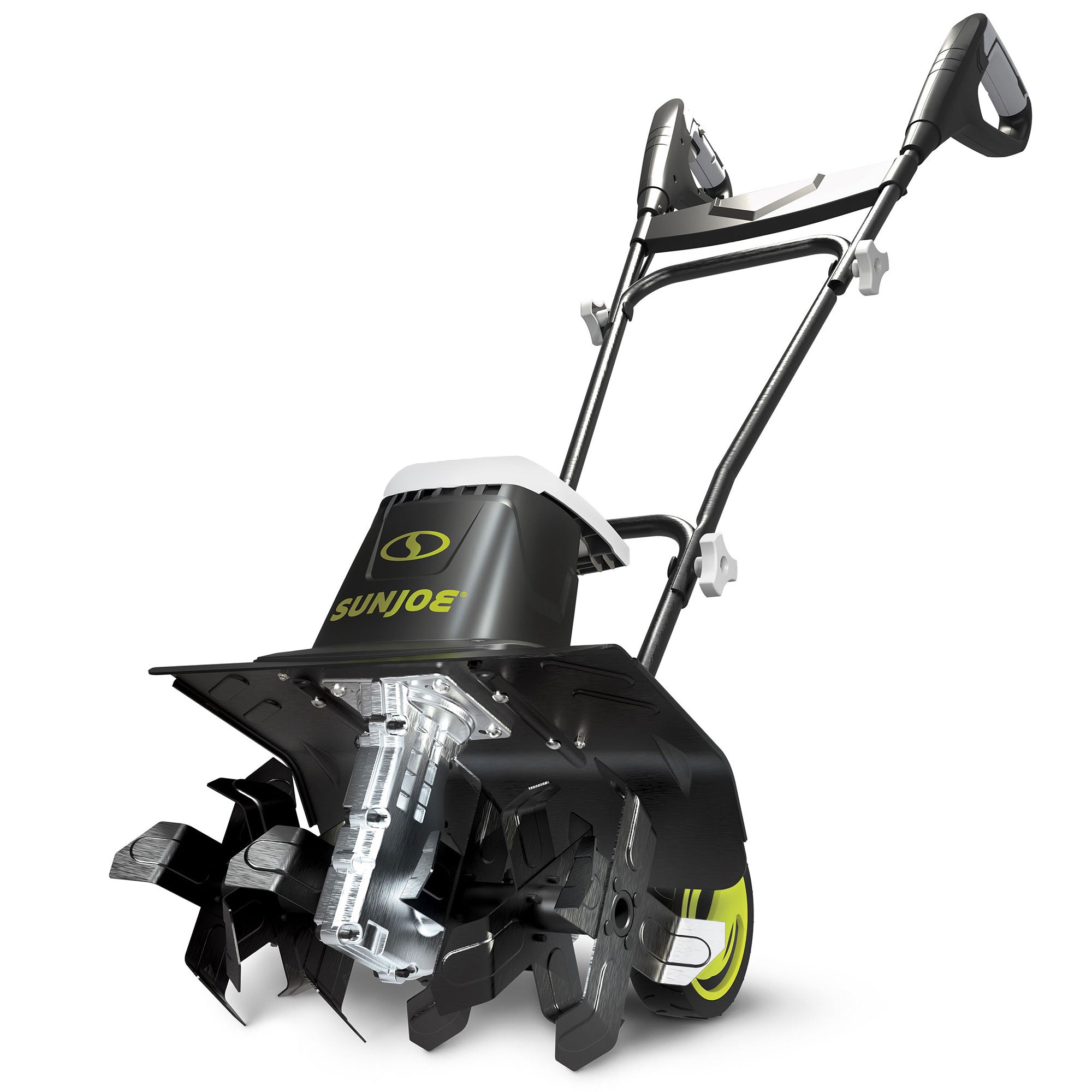 Sun Joe Electric Garden Tiller Cultivator, Steel Tines, 13.5 Amp, 16" (Used) - VMInnovations