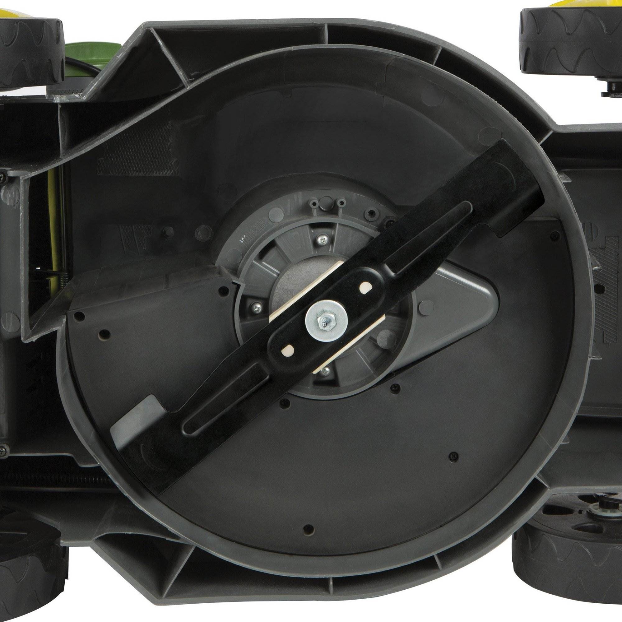 Sun Joe ION16LM iON 40V 4.0 Ah Cordless 16 Inch Push Behind Lawn Mower, Green