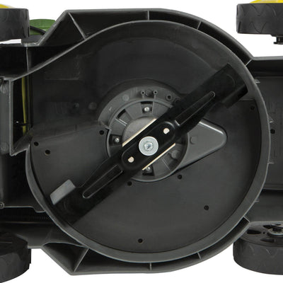 Sun Joe ION16LM iON 40V 4.0 Ah Cordless 16 Inch Push Behind Lawn Mower, Green