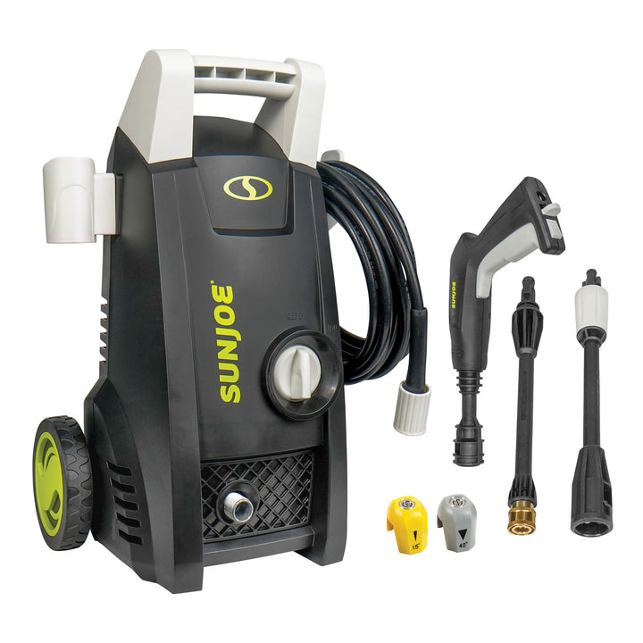 Sun Joe Electric Water Pressure Washer, Portable Washer, SPX1000, PWMA Certified