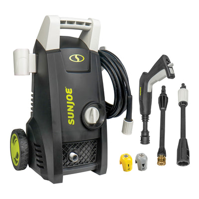 Sun Joe 11.5-Amp 1450 PSI 1.45 GPM Electric Pressure Washer, Green (Open Box) - VMInnovations