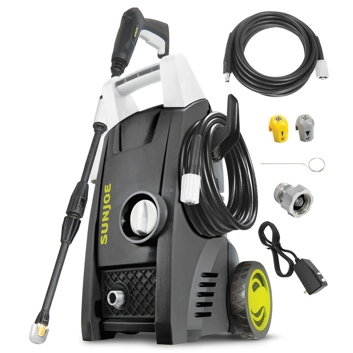 Sun Joe Electric Water Pressure Washer, Portable Washer, SPX1000, PWMA Certified