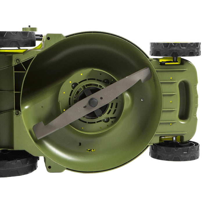 Sun Joe 17" 13 Amp Electric Corded Push Lawn Mower and Mulcher, Green (Open Box)