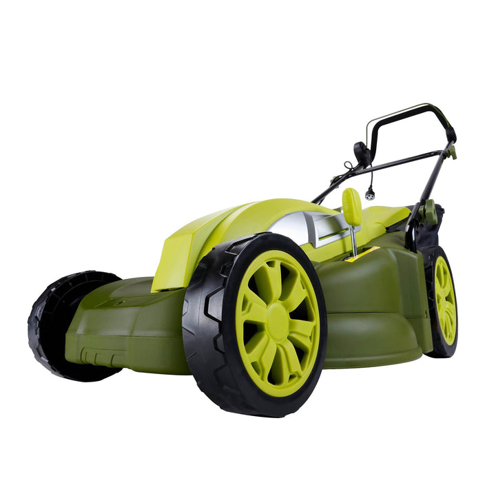 Sun Joe 17" 13 Amp Electric Corded Push Lawn Mower and Mulcher, Green (Open Box)