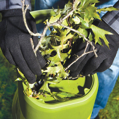 Sun Joe CJ602E Electric Garden Wood  Leaf Waste Chipper Shredder Mulcher, Green - VMInnovations
