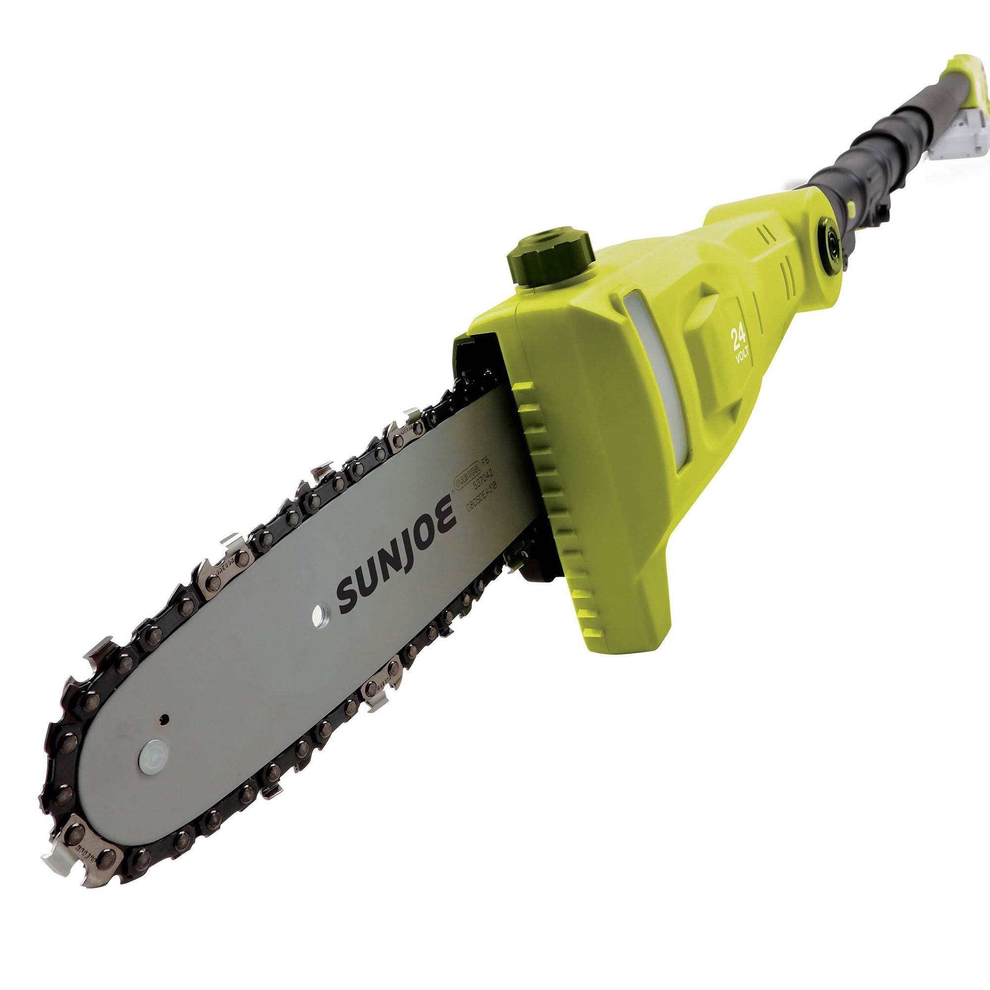 Sun Joe Cordless Lawn Care System with Hedge Trimmer Pole Saw and Leaf Blower