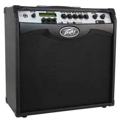 Peavey Vypyr VIP Guitar/Bass 100W 12" Amplifier + 2 Cables + Expression Pedal