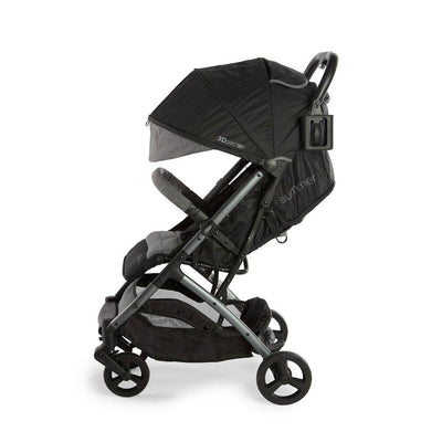 Summer Infant 3Dpac CS+ Compact Fold Lightweight Car Seat Compatible Stroller