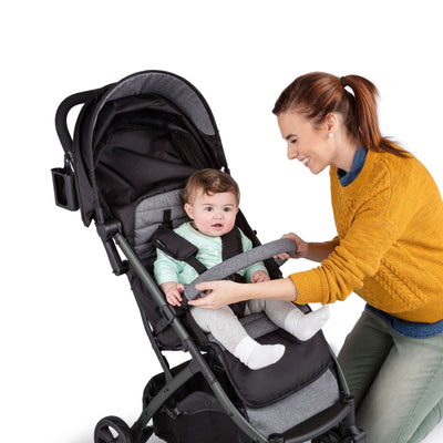 Summer Infant 3Dpac CS+ Compact Fold Lightweight Car Seat Compatible Stroller