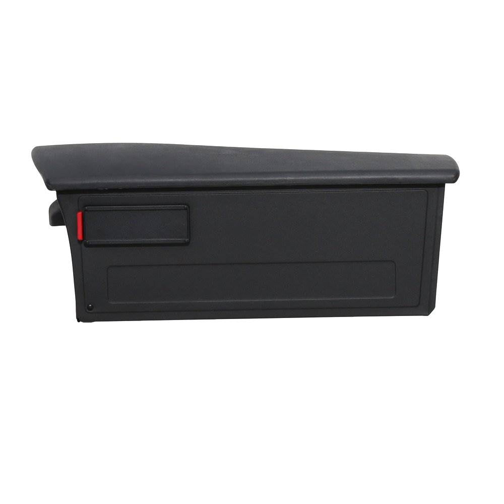 Gibraltar Mailsafe Plastic Large Residential Post Mount Mailbox, Black(Open Box)