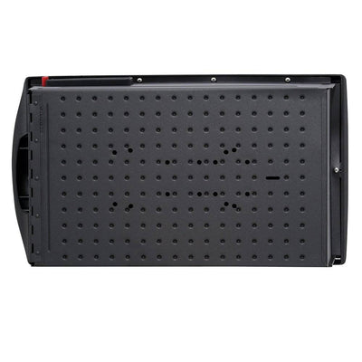 Gibraltar Mailsafe Plastic Large Residential Post Mount Mailbox, Black(Open Box)