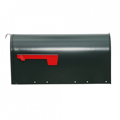 Gibraltar Mailboxes Elite Steel Residential Post Mount Mailbox, Green (Damaged)