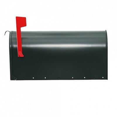 Gibraltar Mailboxes Elite Steel Residential Post Mount Mailbox, Green (Damaged)