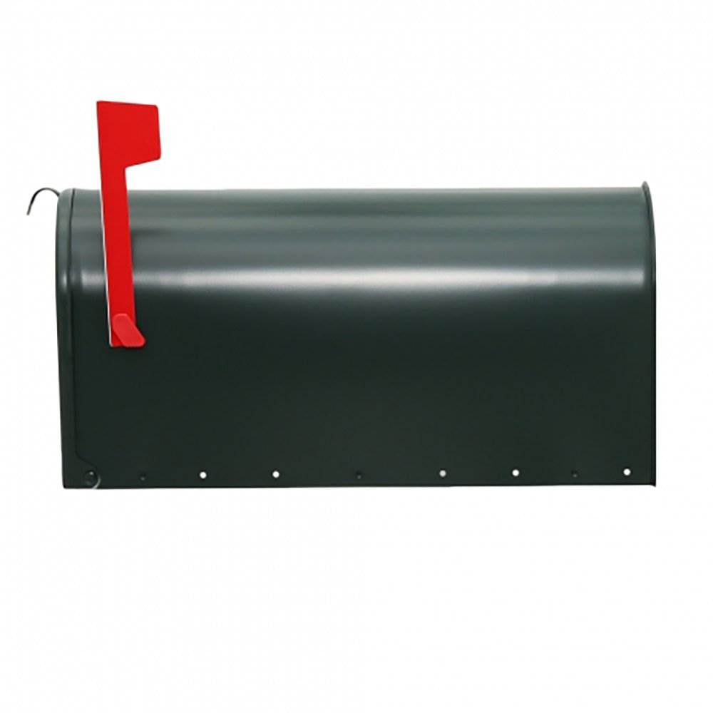 Gibraltar Mailboxes Elite Steel Residential Post Mount Mailbox, Green (Open Box)
