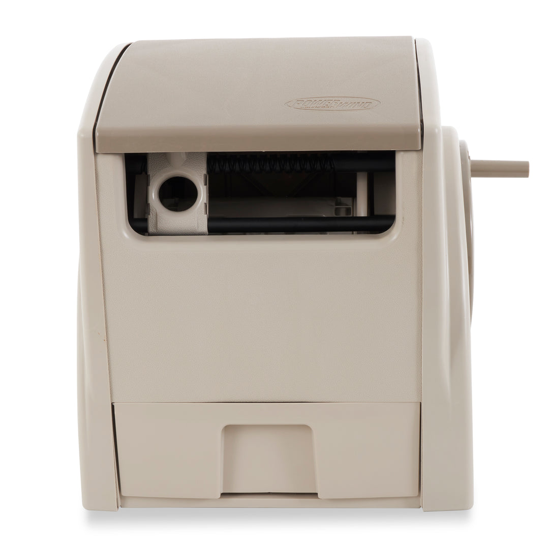 Suncast 100 Foot Capacity Automatic Rewind Garden Hose Reel, Taupe (3 Pack) - VMInnovations