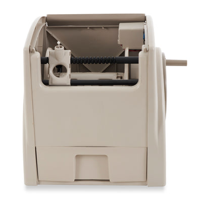 Suncast 100-Ft. Powerwind Automatic Rewind Hose Reel, Light Taupe (2 Pack) - VMInnovations