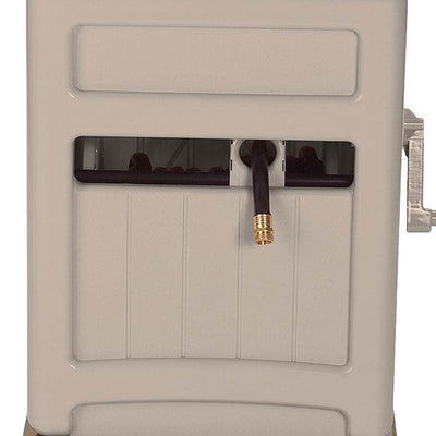 Suncast CPLSSB200B 225' Capacity Hideaway Swivel Hose Reel for 5/8" Hoses, Taupe