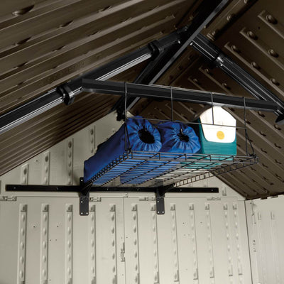 Suncast BMS Outdoor Storage Garden Shed Loft Shelf for Suncast Storage Buildings - VMInnovations