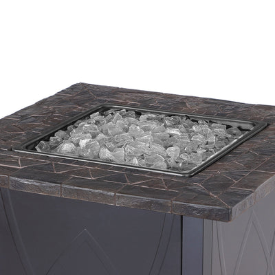 Blue Rhino Endless Summer Outdoor 30,000 BTU Propane Gas Fire Pit (For Parts) - VMInnovations