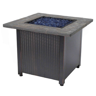 Endless Summer 30 in Outdoor Patio LP Gas Fire Pit Table (Certified Refurbished)