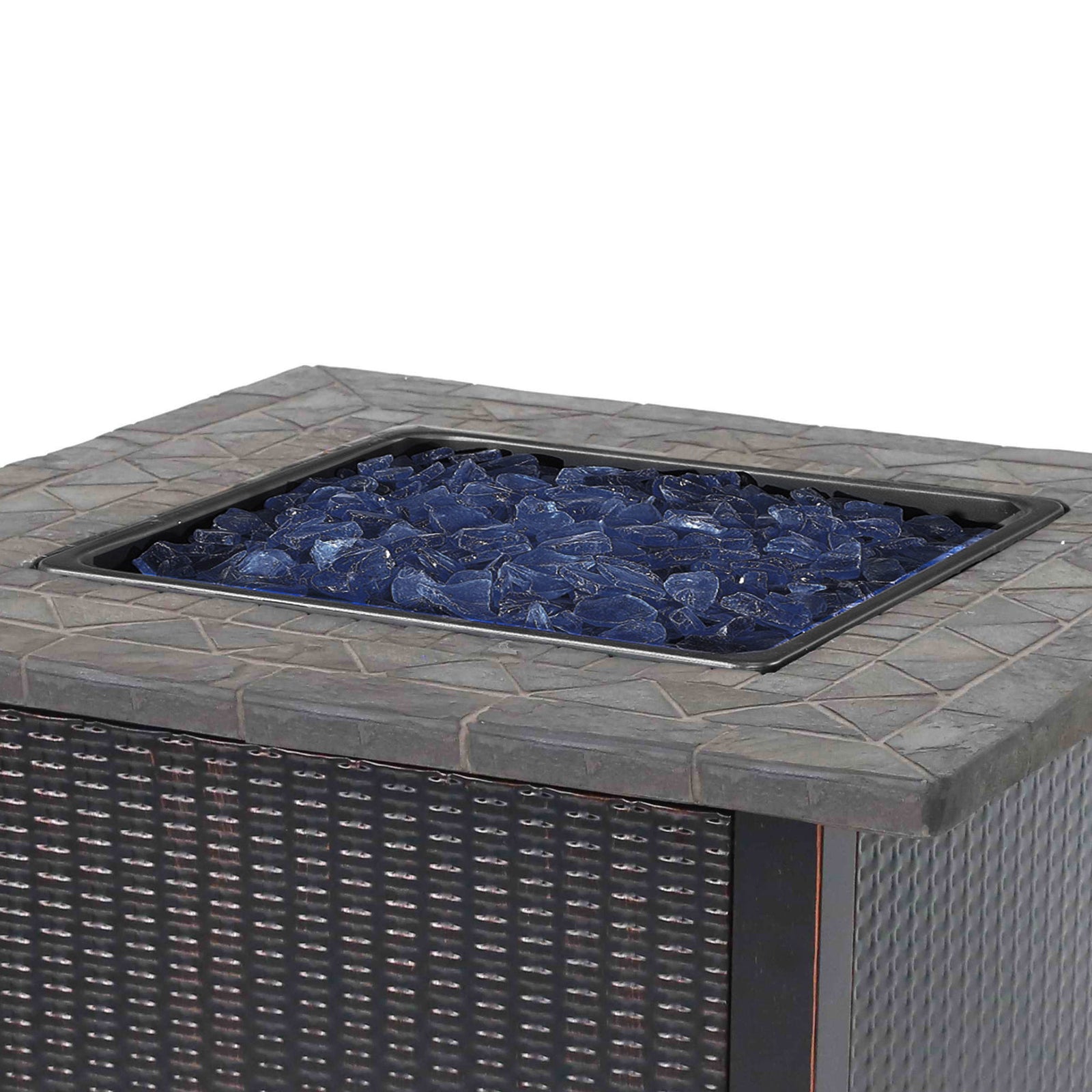 30 in Outdoor Patio LP Gas Fire Pit Table (Certified Refurbished) (Used) - VMInnovations