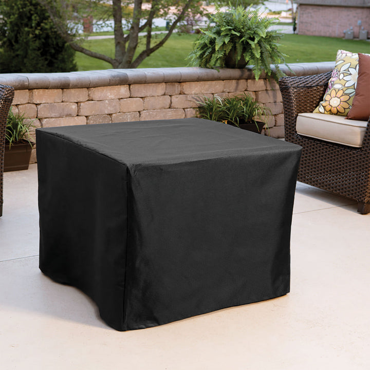 Endless Summer GAD1417G 30,000 BTU Outdoor Gas Firepit Table, Black (Open Box) - VMInnovations