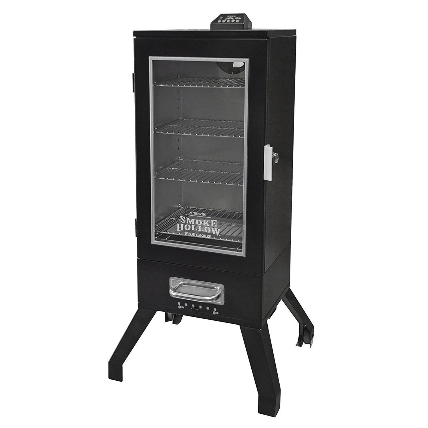 Smoke Hollow 36" Digital Portable Backyard BBQ Smoker w/ Window, Black (Used)