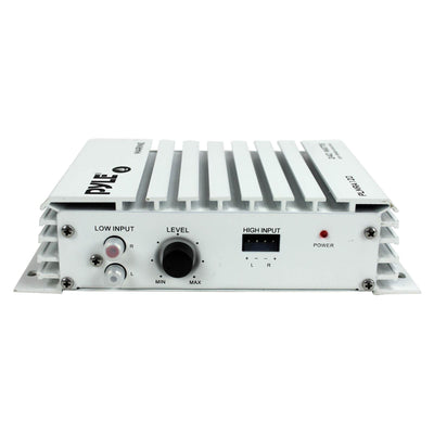 Pyle PLMRA120 240W 2 Channel Marine + Boat Waterproof Amplifier Audio Amplifier