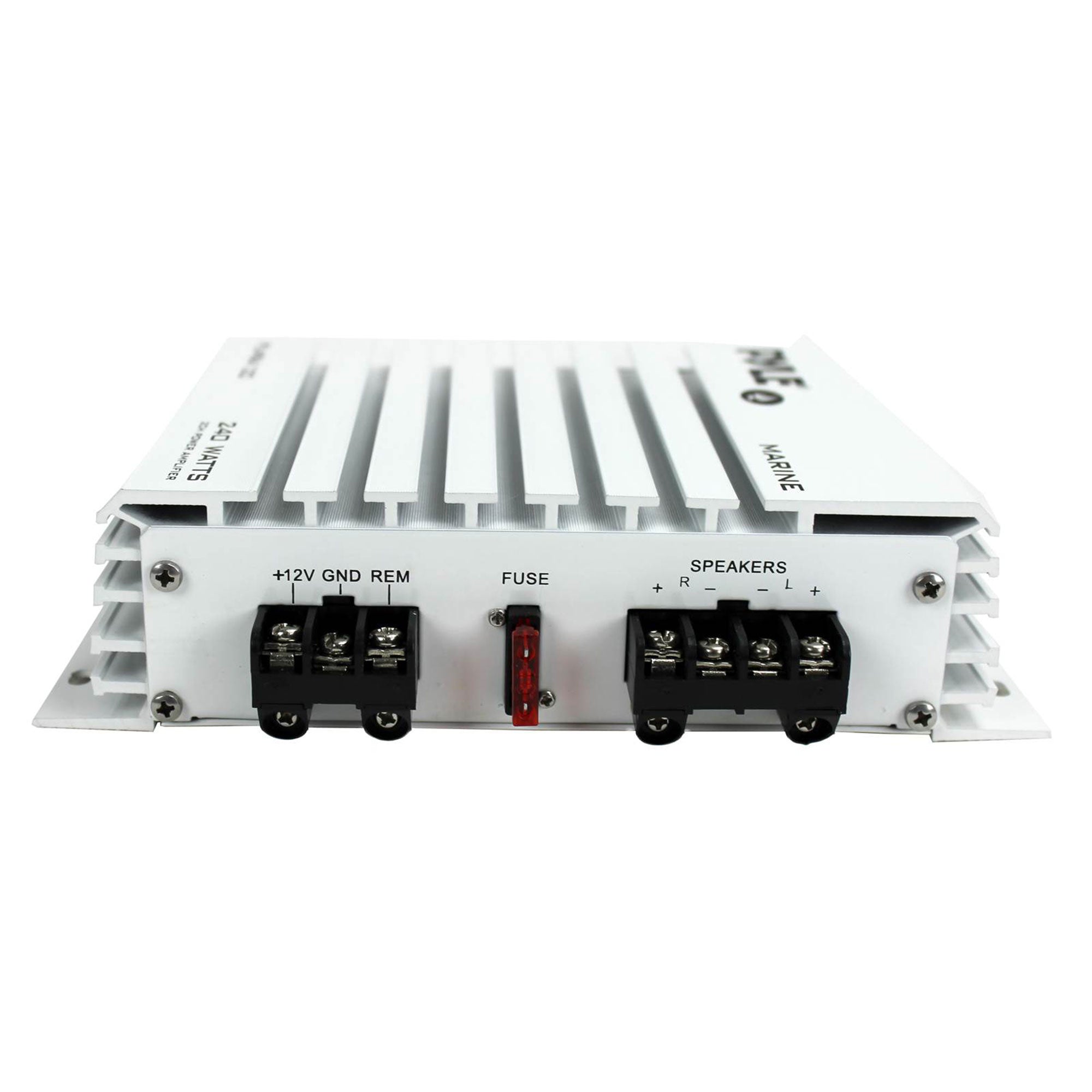 Pyle PLMRA120 240W 2 Channel Marine + Boat Waterproof Amplifier Audio Amplifier