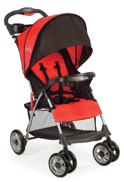 Kolcraft Cloud Plus Baby Stroller w/ Multi-Position Seat, Fire Red (Open Box) - VMInnovations