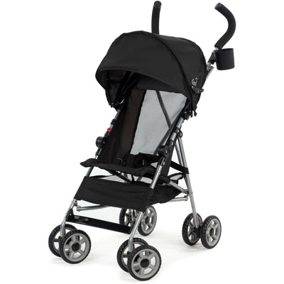 Kolcraft Cloud Lightweight Easy-Fold Umbrella Stroller w/ Canopy, Black (Used) - VMInnovations