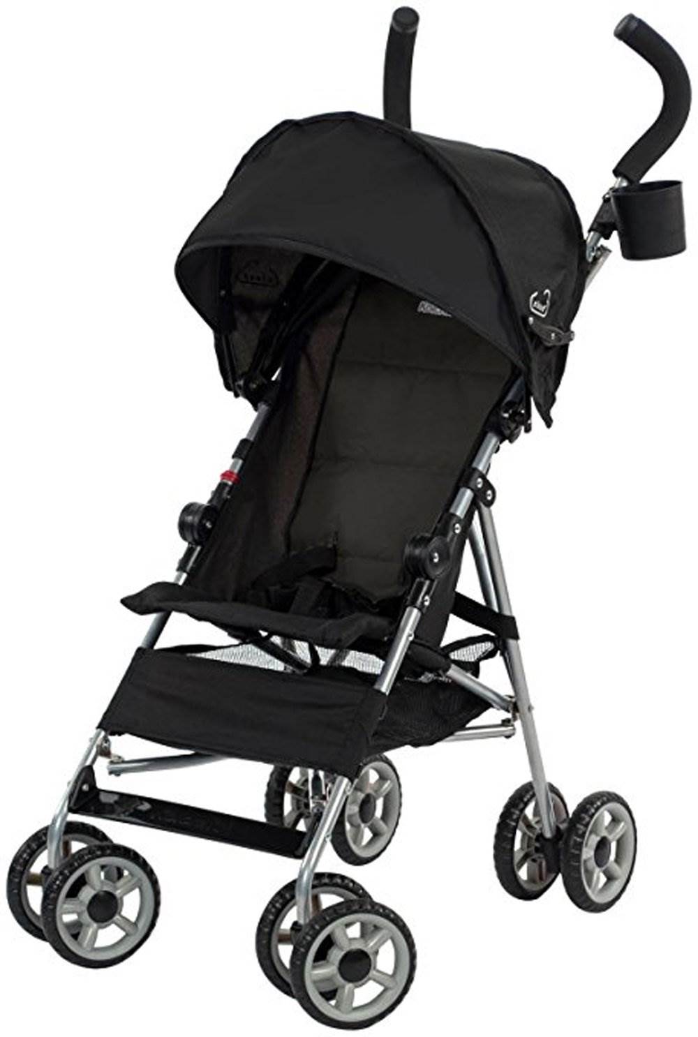 Kolcraft Cloud Lightweight Easy-Fold Umbrella Stroller w/ Canopy, Black (Used) - VMInnovations