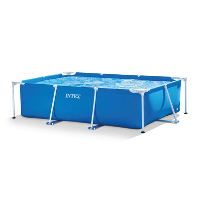 Intex 7.2' x 23" Rectangular Frame Above Ground Outdoor Splash Swimming Pool
