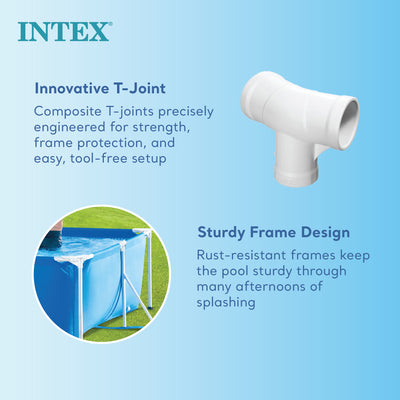 Intex Rectangular-Frame Above Ground Baby Splash Swimming Pool  (Used) - VMInnovations