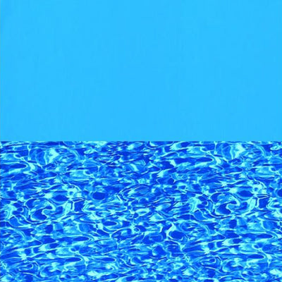Swimline 18 Foot Swirl Blue Round Above Ground Pool Wall Overlap Liner(Open Box)