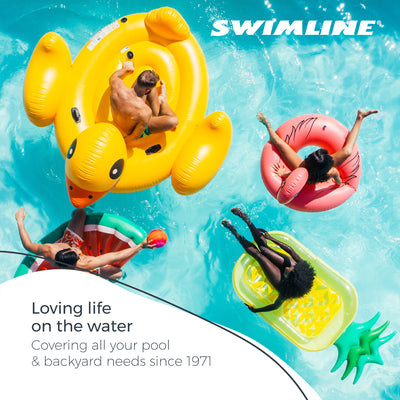 Swimline 18-Ft Round Above Ground Swimming Pool Wall Overlap Liner (Used) - VMInnovations