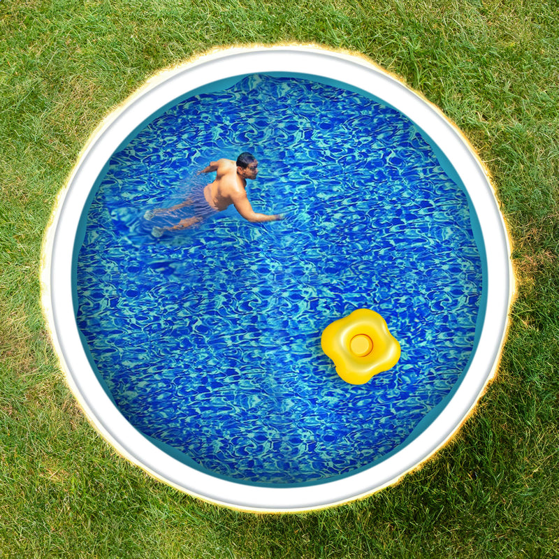 Swimline 21ft Round Above Ground Pool Wall Overlap Liner(Open Box)