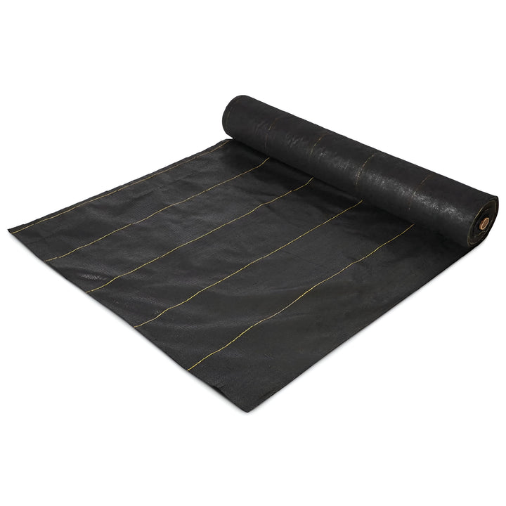 DeWitt Sunbelt 4'x300' Woven Weed Barrier Landscape Fabric Ground Cover (8 Pack)