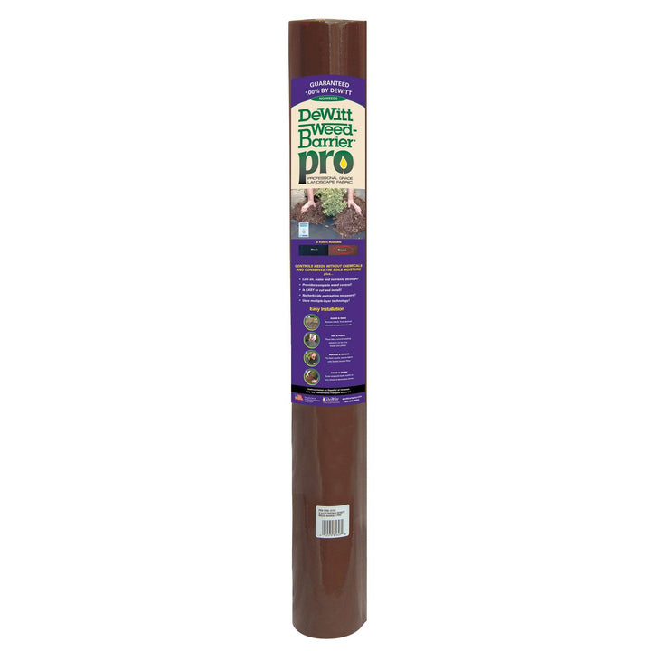 DeWitt Weed Barrier Pro Landscape Fabric in Brown (3oz), 3' x 100' (Open Box)