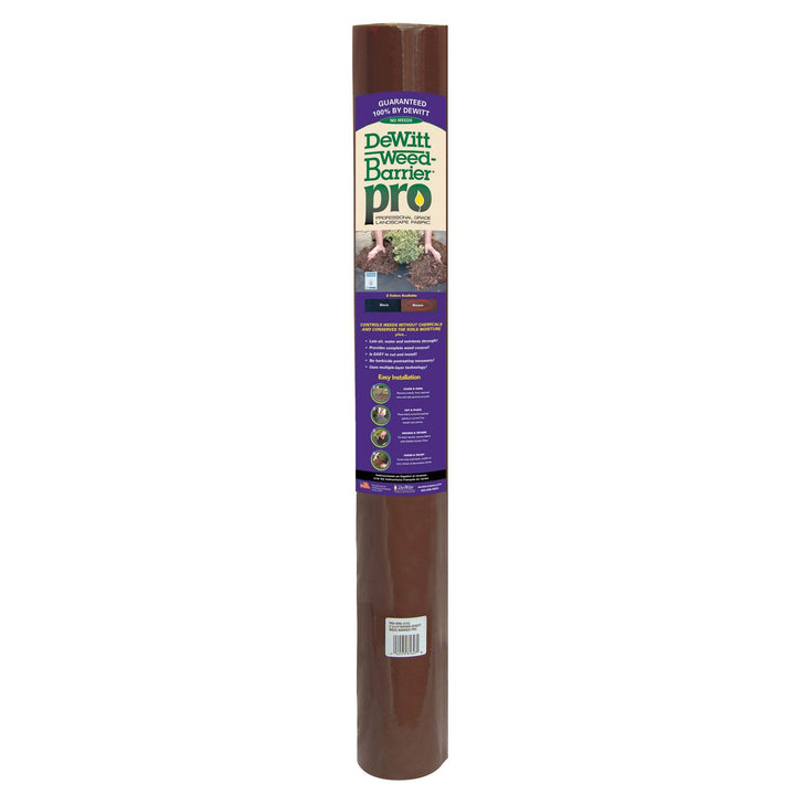 DeWitt Weed Barrier Pro Landscape Fabric in Brown (3oz), 3' x 100' (Open Box) - VMInnovations