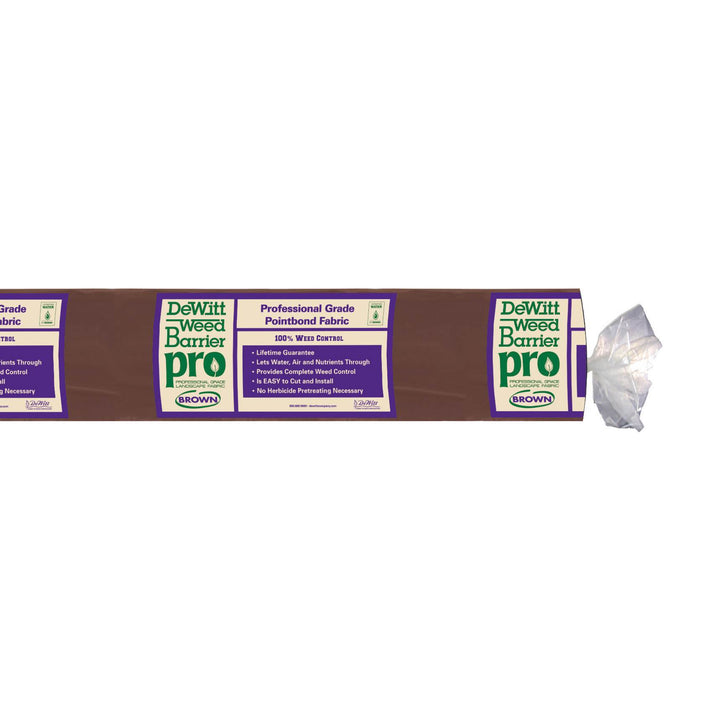 DeWitt Weed Barrier Pro Landscape Fabric in Brown (3oz), 3' x 100' (Open Box)