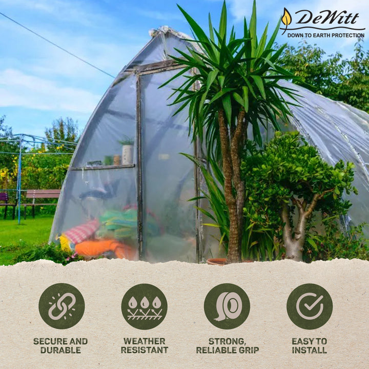 DeWitt DWT-BT2.75-100YD 2.75 Inch x 100 Yard Greenhouse Wood Framing Batten Tape