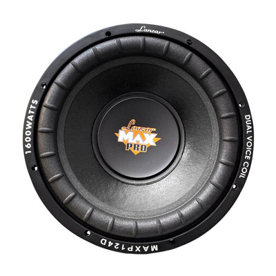 2) New Lanzar MAXP124D 12" 3200W Car Subwoofers/Subs Power Audio Woofers DVC