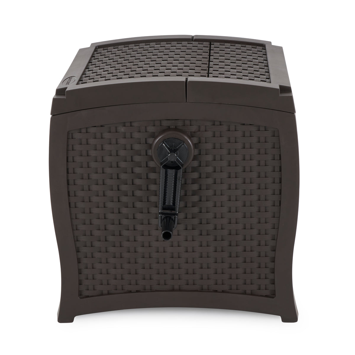 Suncast Smart Track Outdoor Patio Garden Hose Reel Hideaway Storage (Open Box)