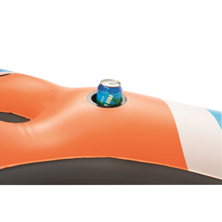 Bestway Rapid Rider Round 2 Person Tube Float and 4 Person Floating Island Raft - VMInnovations