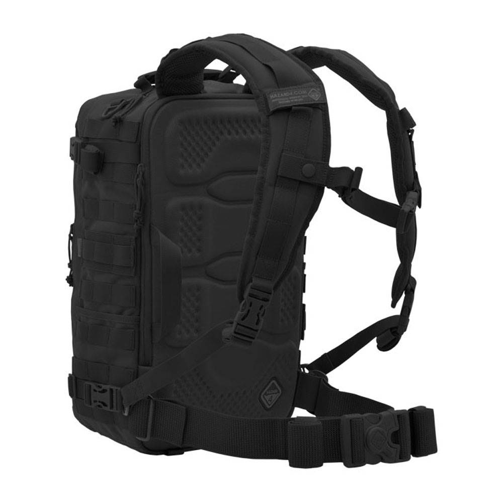 Hazard 4 Second Front Tactical Gear Sling Duffel Bag Backpack, Black (Open Box)